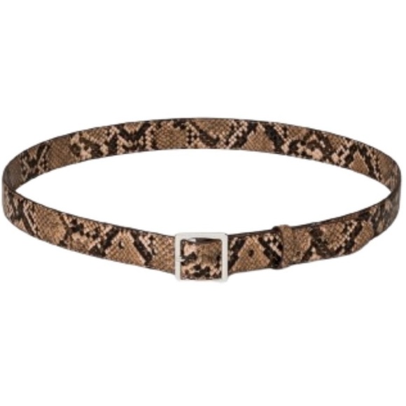 a New Day Women's Skinny Exotic Snake Belt Size OS - Picture 1 of 6